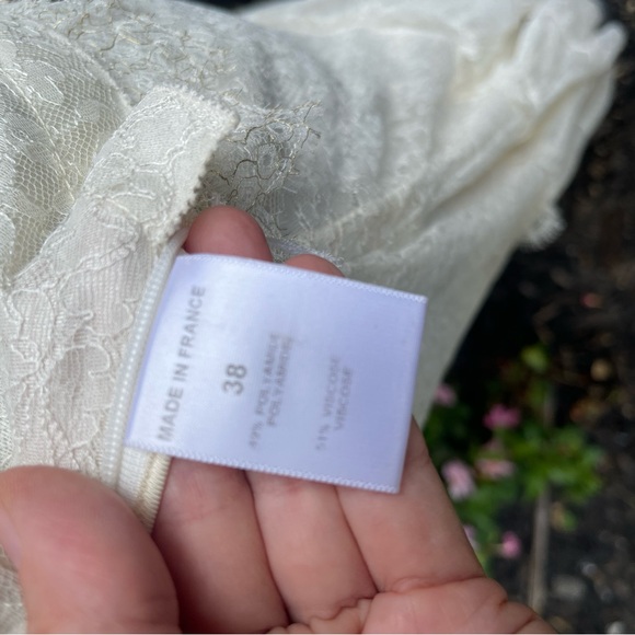 Vintage Nina Ricci drop waist lace party dress - Picture 5 of 7